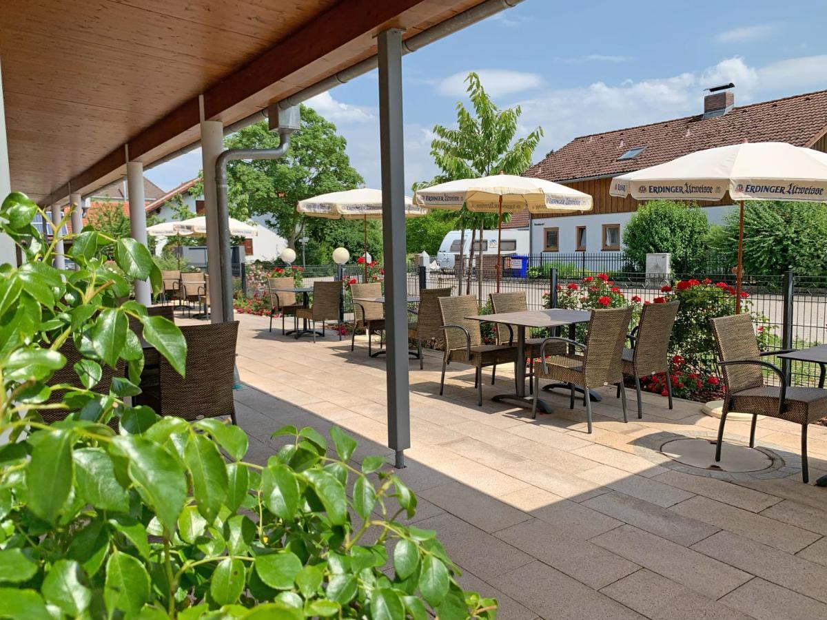 Hotel Heimfeld Restaurant Cafe Garching an Der Alz Екстериор снимка